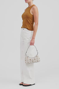 Neda Top Zip Shoulder Bag