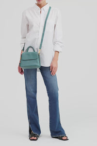 Margo Leather Top Handle Bag