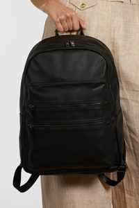 Large 3 Zip Compartment Backpack