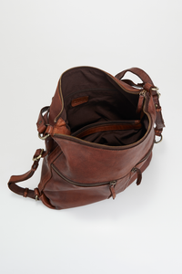 Ari Leather Convertible Backpack