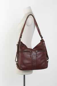 Ari Leather Convertible Backpack