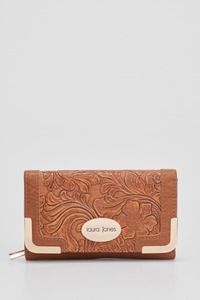 Tooled Medium Trifold Wallet